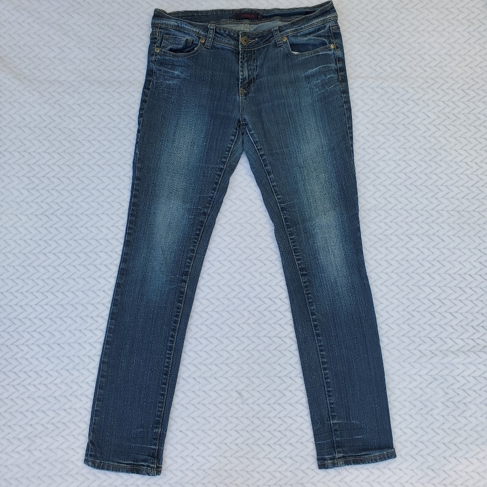 VIGOLD Blue Low-Rise Skinny Jeans Size 9
